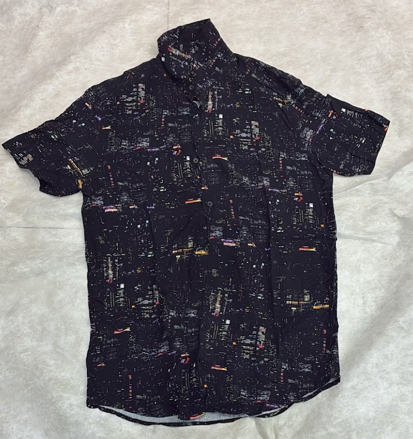 Camisa de botão