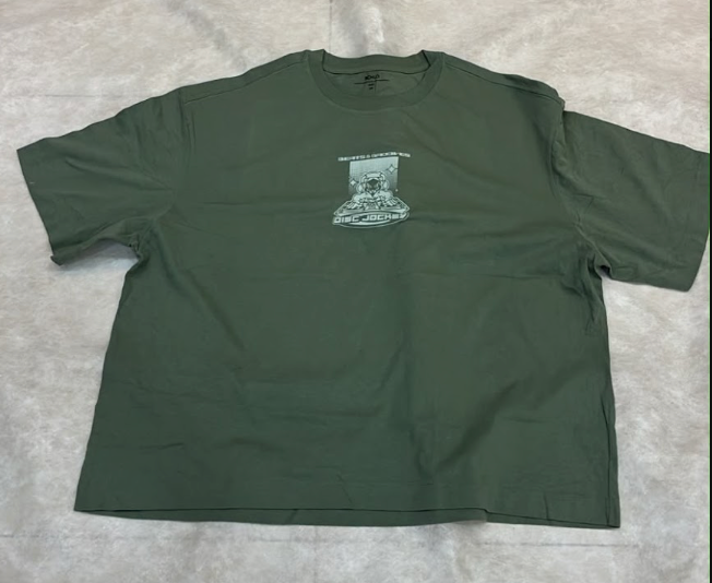 Camisa masculina boxy